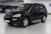 SsangYong Kyron 2005–2014 Boční nášlapy Allmond Grey (2 ks, hliník) fotografie 1