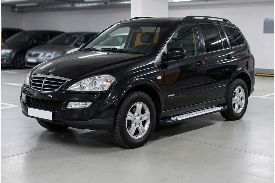 SsangYong Kyron 2005–2014 Boční nášlapy Allmond Grey (2 ks, hliník) Image