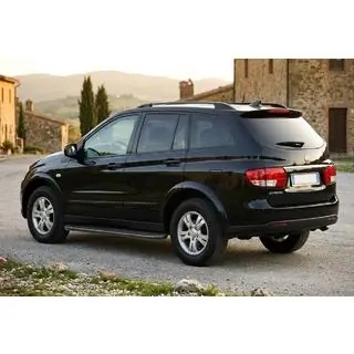 Boční prahy Bosphorus Black (2 ks, hliník)