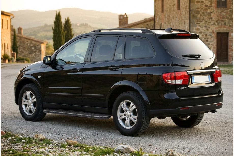 SsangYong Kyron 2005–2014 Boční prahy Bosphorus Black (2 ks, hliník) Image
