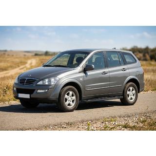 Boční nášlapy RedLine Black (2 ks, hliník) SsangYong Kyron 2005–2014 fotografie 1