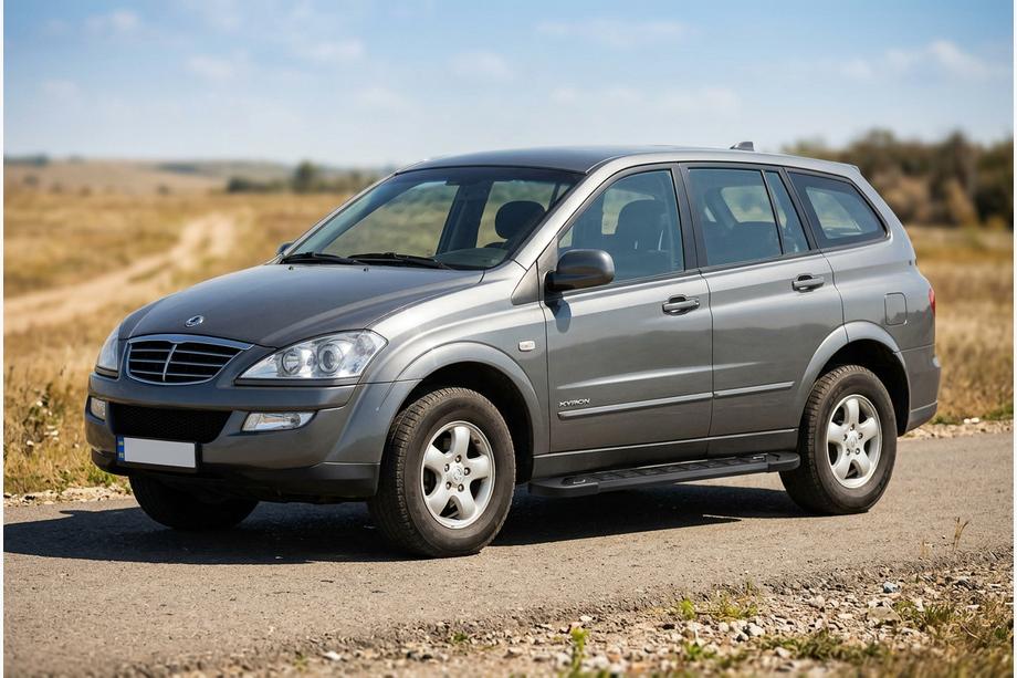 SsangYong Kyron 2005–2014 Boční nášlapy RedLine Black (2 ks, hliník) Image
