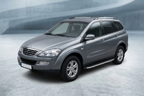 SsangYong Kyron 2005–2014 Boční nášlapy Fullmond (2 ks, hliník) fotografie 1