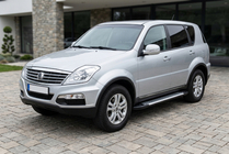SsangYong Rexton I 2001–2017 Boční nášlapy Line (2 ks, hliník) 2012-2017 fotografie 1