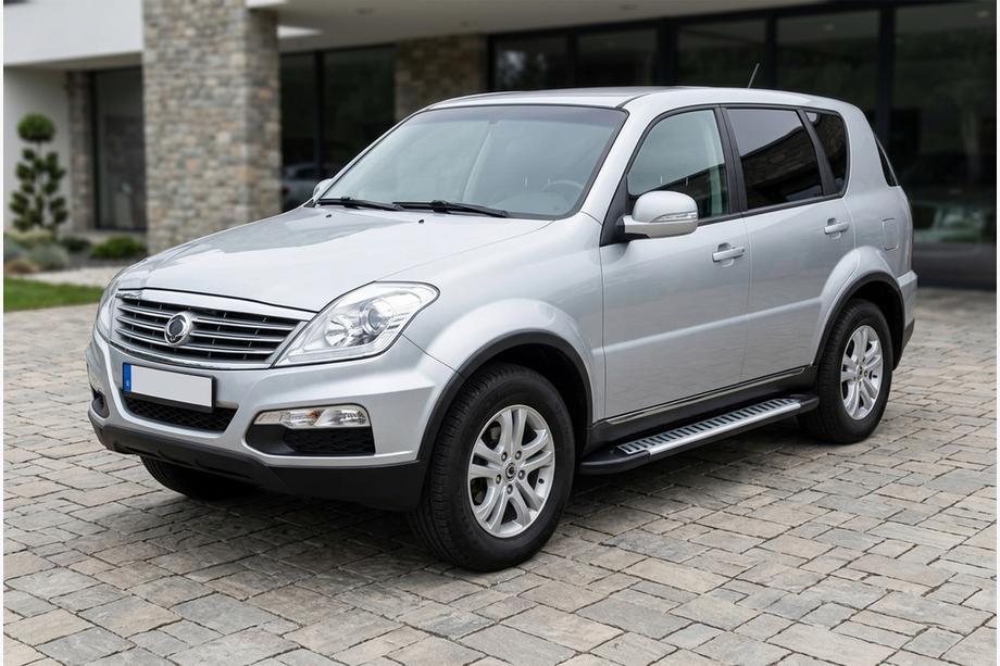 SsangYong Rexton I 2001–2017 Boční nášlapy Line (2 ks, hliník) 2012-2017 Image