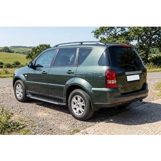 Boční nášlapy Duru (2 ks, hliník) SsangYong Rexton I 2001–2017 fotografie 1