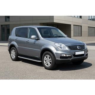 Boční nášlapy Tayga Grey (2 ks, hliník) SsangYong Rexton I 2001–2017 fotografie 1