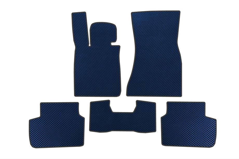 BMW řada 7 G11/G12 2015–2022 EVA koberce do interiéru (pro G11, modré) Image