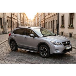 Boční nášlapy Duru (2 ks, hliník) Subaru XV 2011–2017 fotografie 1