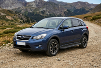 Subaru XV 2011–2017 Boční prahy Bosphorus Black (2 ks, hliník) fotografie 1