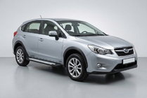 Subaru XV 2011–2017 Boční nášlapy Allmond Grey (2 ks, hliník) fotografie 1