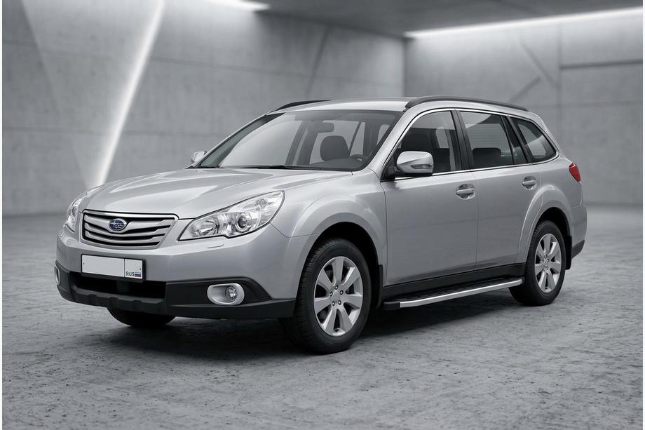 Subaru Outback 2009–2014 Boční prahy Fullmond (2 ks, hliník) Image