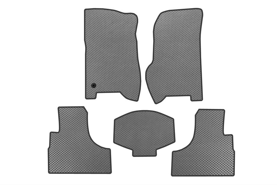 Jeep Cherokee/Liberty 2002–2007 EVA autokoberce do interiéru (šedé) Image