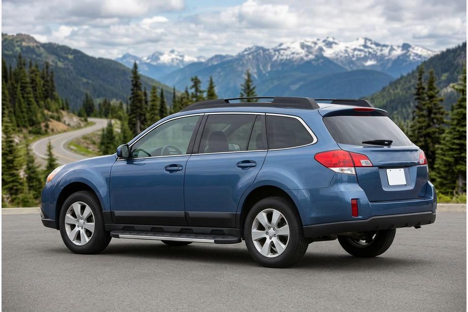 Subaru Outback 2009–2014 Boční nášlapy Duru (2 ks, hliník) Image