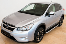Subaru Forester 2013–2018 Boční nášlapy Fullmond (2 ks, hliník) fotografie 1