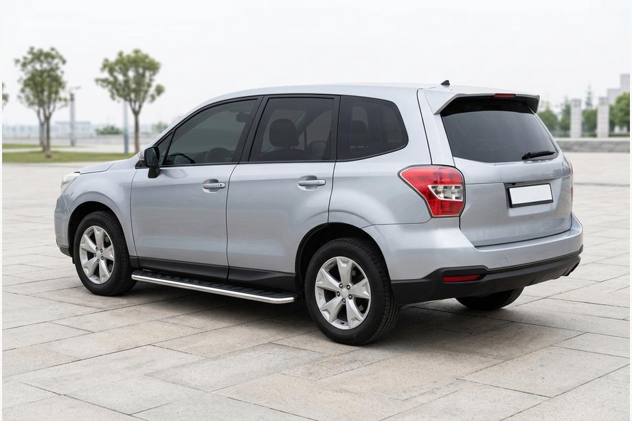 Subaru Forester 2013–2018 Boční prahy Maydos V1 (2 ks, hliník ↗ nerez) Image