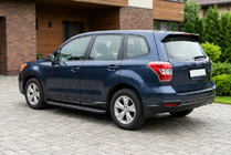 Subaru Forester 2013–2018 Boční prahy Bosphorus Black (2 ks, hliník) fotografie 1