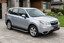 Subaru Forester 2013–2018 Boční prahy Tayga Grey (2 ks, hliník) fotografie 1