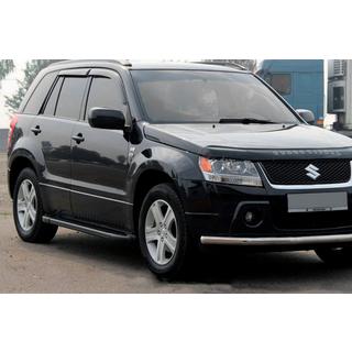 Boční nášlapy Allmond Black (2 ks, hliník) Suzuki Grand Vitara 2005–2017 fotografie 1