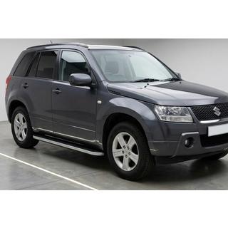 Boční prahy Tayga Grey (2 ks, hliník) Suzuki Grand Vitara 2005–2017 fotografie 1