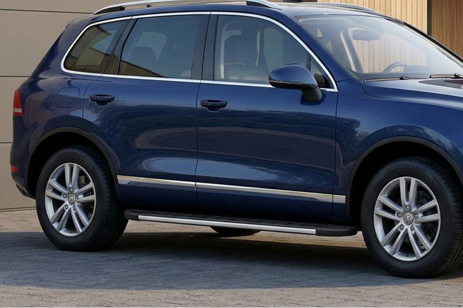 Volkswagen Touareg 2002–2010 Boční nášlapy Duru (2 ks, hliník) Image