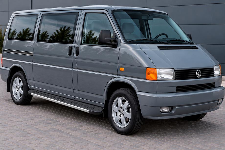 Volkswagen T4 Transporter 1990–2003 Boční prahy RedLine V1 (2 ks, hliník) Krátký rozvor Image