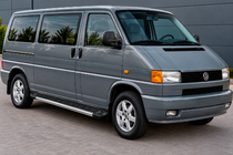 Volkswagen T4 Transporter 1990–2003 Boční nášlapy Duru (2 ks, hliník) Dlouhý rozvor fotografie 1