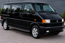 Volkswagen T4 Transporter 1990–2003 Boční prahy Bosphorus Black (2 ks, hliník) Dlouhý rozvor fotografie 1