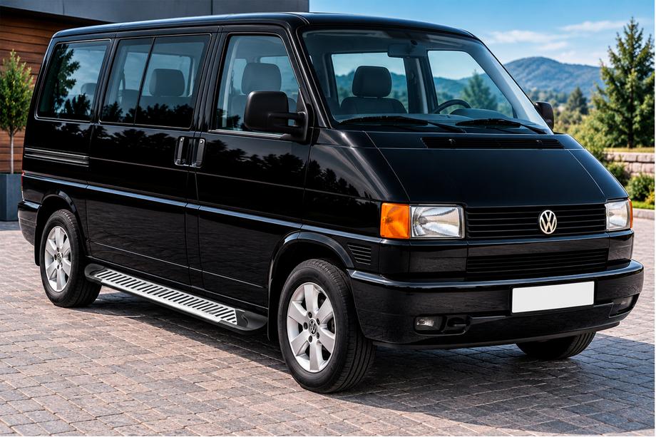 Volkswagen T4 Caravelle/Multivan 1990–2003 Boční nášlapy Line (2 ks, hliník) Dlouhý rozvor Image
