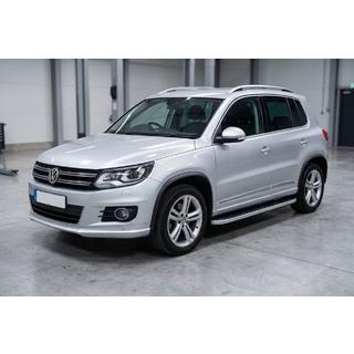 Boční prahy Tayga Grey (2 ks, hliník) Volkswagen Tiguan 2007–2016 fotografie 1
