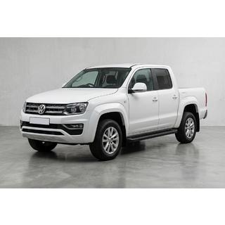 Boční nášlapy Allmond Black (2 ks, hliník) Volkswagen Amarok 2010–2022 fotografie 1