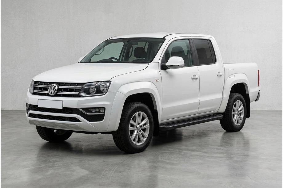 Volkswagen Amarok 2010–2022 Boční nášlapy Allmond Black (2 ks, hliník) Image