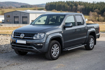 Volkswagen Amarok 2010–2022 Boční nášlapy RedLine V1 (2 ks, hliník) fotografie 1