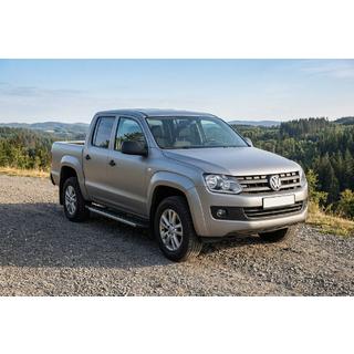 Boční nášlapy Duru (2 ks, hliník) Volkswagen Amarok 2010–2022 fotografie 1