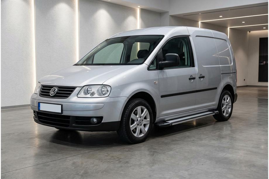 Volkswagen Caddy 2004–2010 Boční nášlapy Rainbow (2 ks, hliník) Maxi (dlouhý rozvor) Image