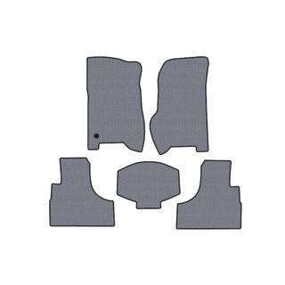 Gumové autokoberce Carsuit (šedé) Jeep Cherokee/Liberty 2002–2007 fotografie 1
