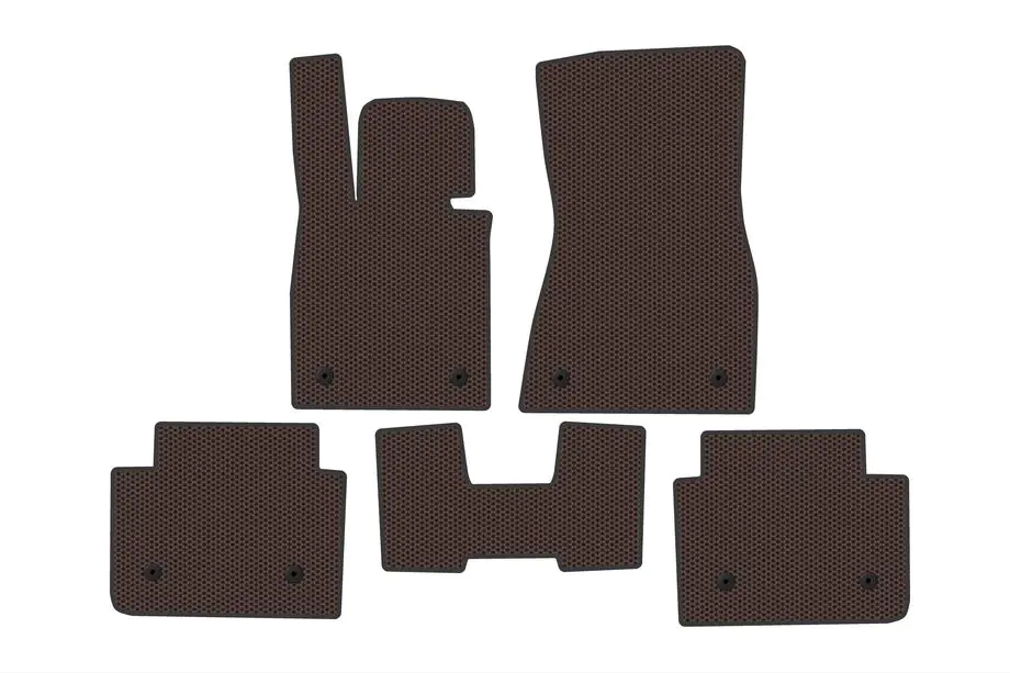 BMW řada 5/i5 G60/G60E/G61 2023– Gumové koberce Carsuit (pro i5 G60E, hnědé) Image