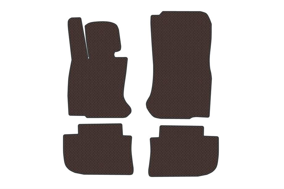 BMW řady 6 F12/F13/F06 2011–2018 Gumové koberečky Carsuit (pro F06, hnědé) Fotografie 1