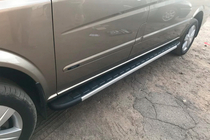 Mercedes Vito/V-class W447 2014– Boční nášlapy Duru (2 ks, hliník) Krátká a střední fotografie 12