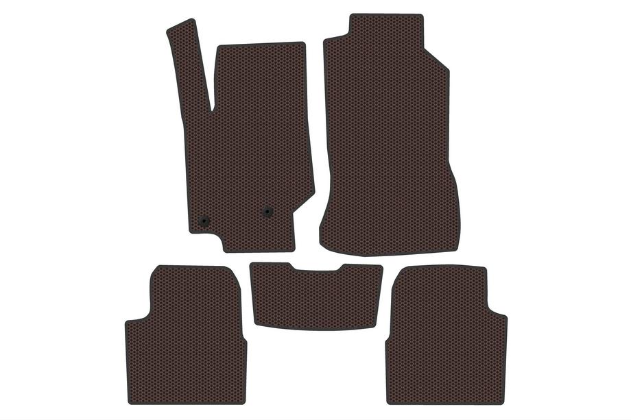 Citroen C4 X/e-C4 X 2022– Gumové koberce do interiéru Carsuit (benzín, hnědé) Image