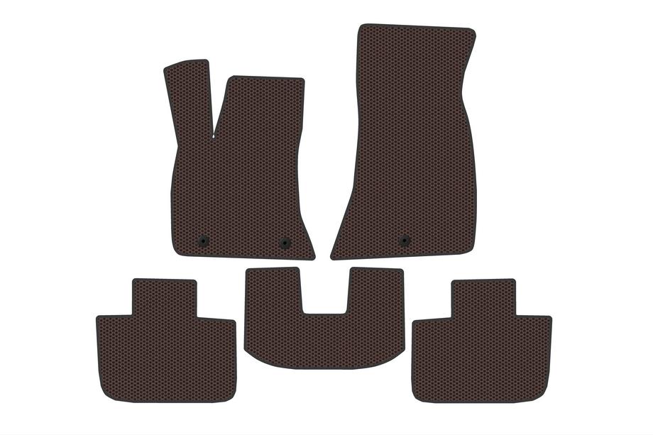 Chrysler C300 2011–2023 Gumové autokoberce Carsuit V2 (Hnědé) Image