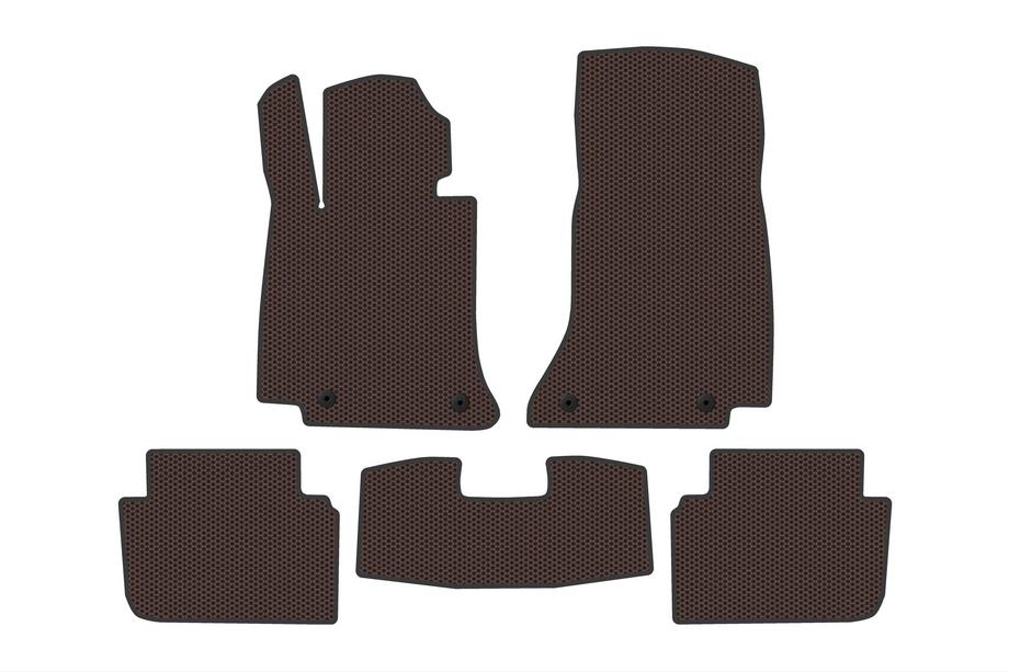 Mercedes CLE C236/A236 2024– Gumové autokoberce Carsuit (hnědé) Image
