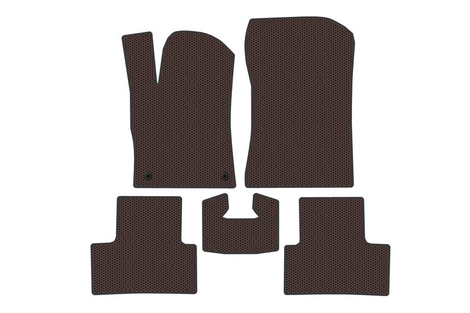Peugeot 308 2021– Gumové autokoberce Carsuit (hnědé) Image