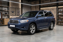 Toyota Highlander 2008–2013 Boční nášlapy Line (2 ks, hliník) fotografie 1