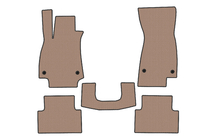 Audi A5 2024– Gumové autokoberce Carsuit V2 (Sedan, béžové) fotografie 1
