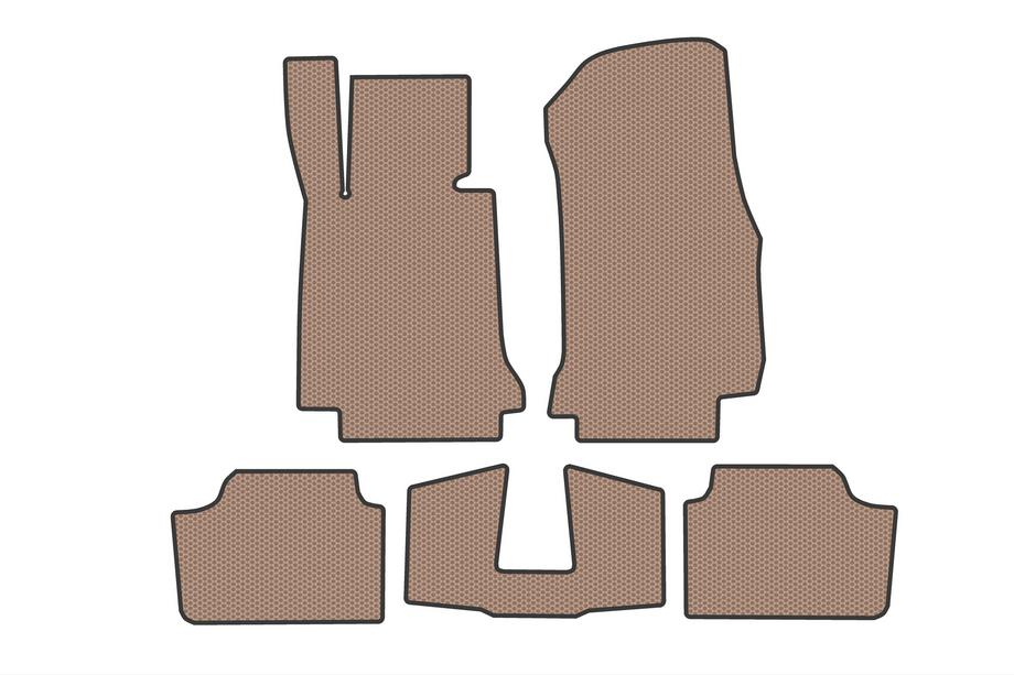 BMW řady 2 F22/F23 2014–2021 Gumové autokoberce Carsuit (pro F22, béžové) Image
