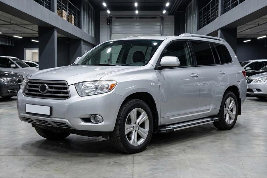 Toyota Highlander 2008–2013 Boční nášlapy Rainbow (2 ks, hliník) Image