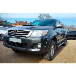 Boční nášlapy Sunrise (2 ks, hliník) Toyota Hilux 2006–2015 fotografie 1