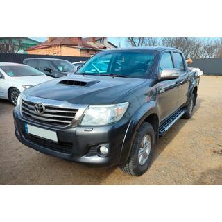 Boční nášlapy Sunrise (2 ks, hliník) Toyota Hilux 2006–2015 fotografie 3