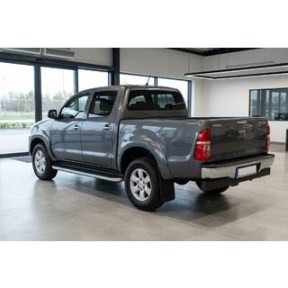 Boční prahy Tayga Grey (2 ks, hliník) Toyota Hilux 2006–2015 fotografie 1
